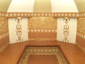 Мозаичная плитка в хамаме