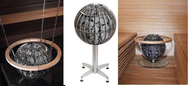 Электрическая каменка для бани и сауны Harvia Globe