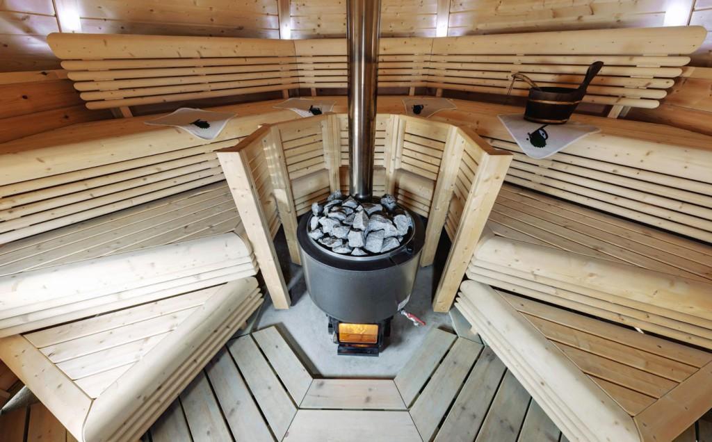 Финская дровяная печь для бани