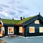 Норвежская рубка. Дома и бани из лафета