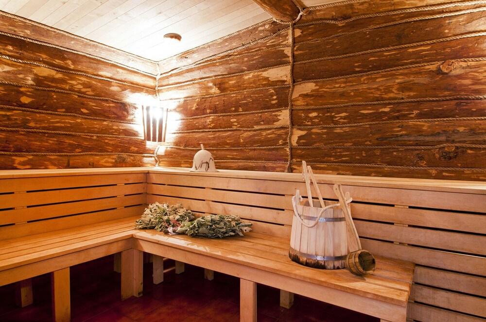 Баня в русском стиле Леший: особенности отделки и декора своими руками