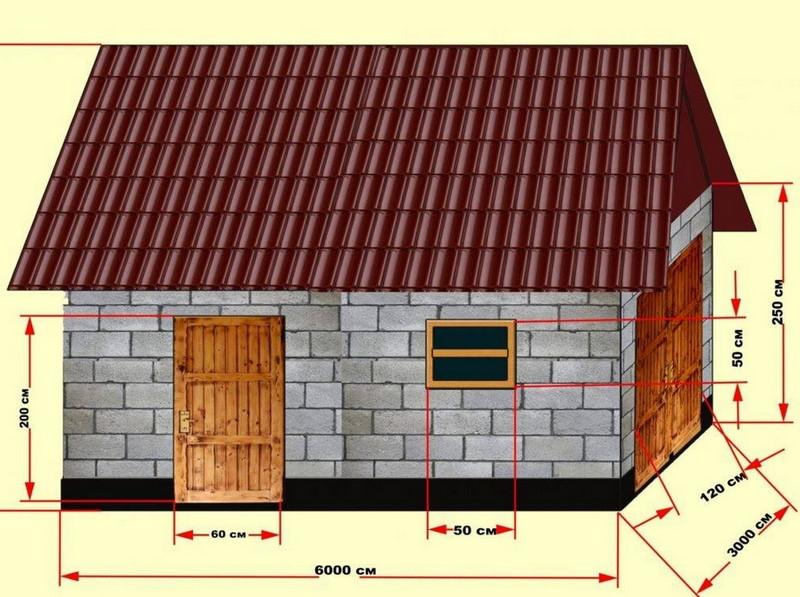 Особенности, планировки и выбор строительных материалов для бани 6х3